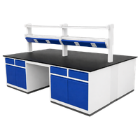MAXLAB - Laboratory Island Bench (Meja Tengah Laboratorium)